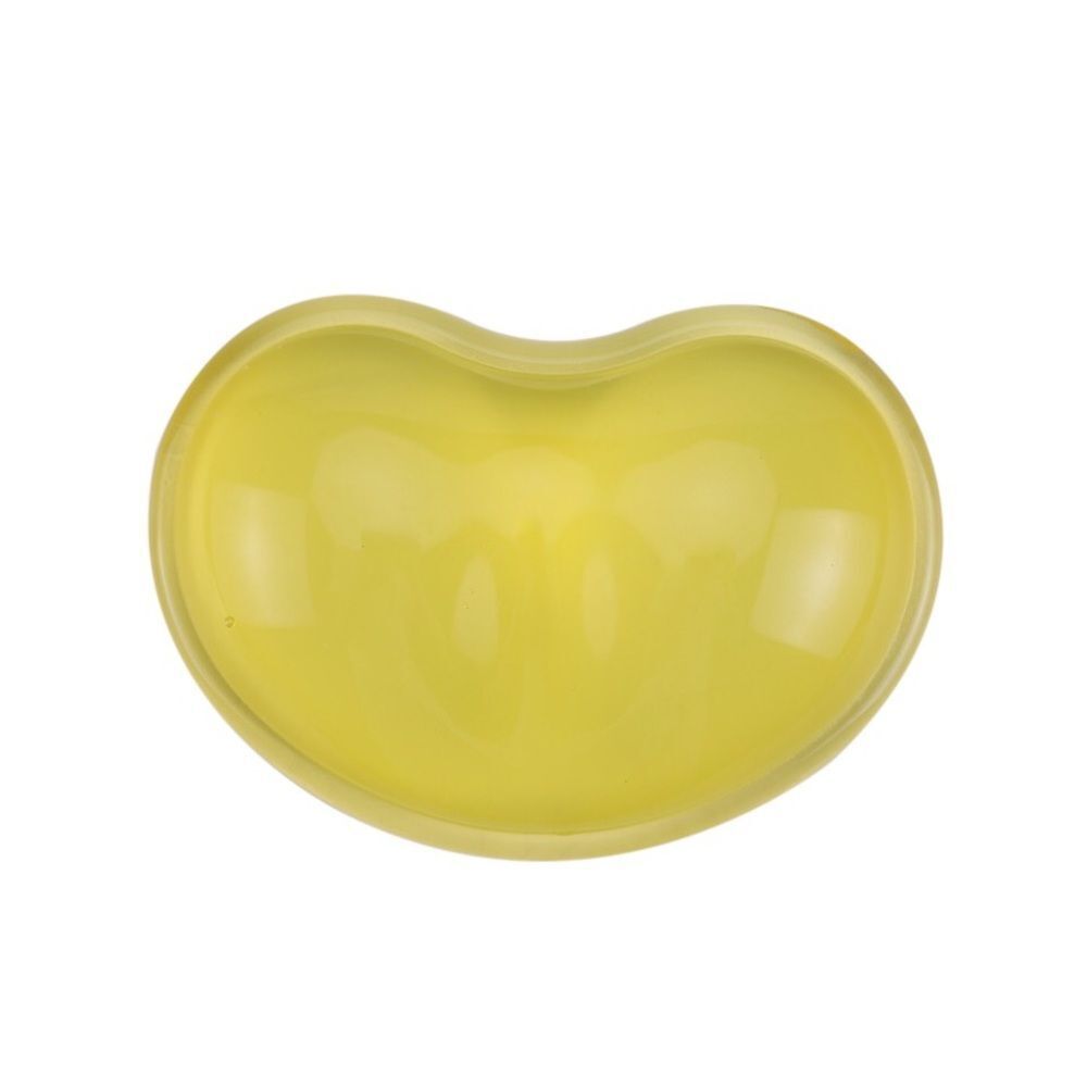 🆕Yellow Heart Shaped Soft Silicone Wrist Rest